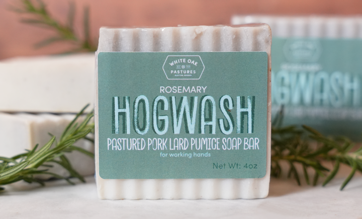 Hog Wash Lard Soap Bar