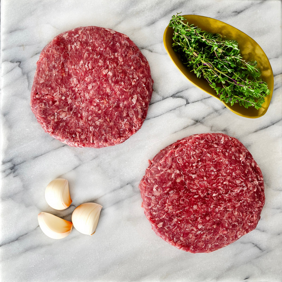 Buy Grassfed Beef Hamburger Patties 8 oz. – White Oak Pastures