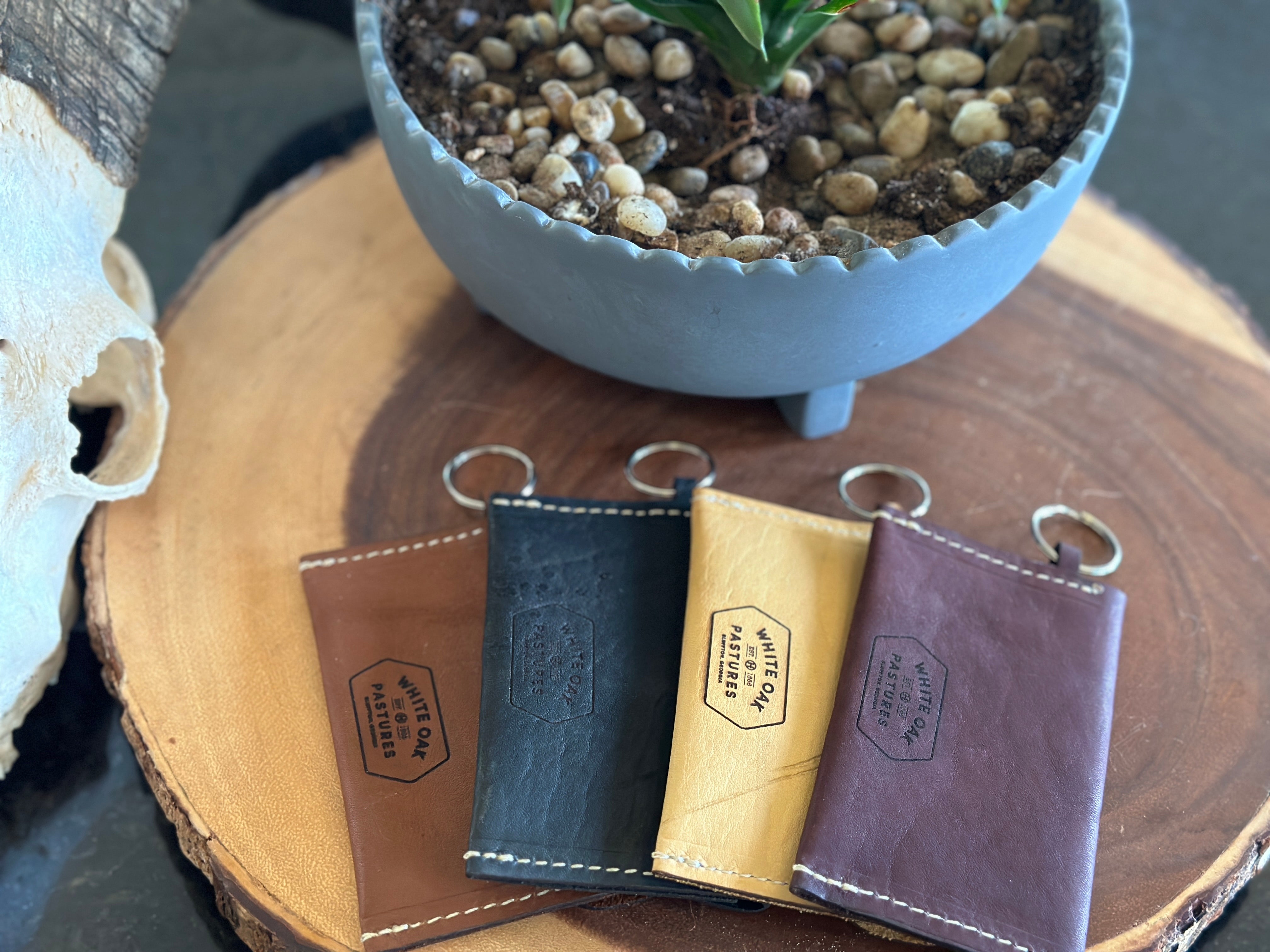 Buy Grassfed Leather Keychain Wallet – White Oak Pastures