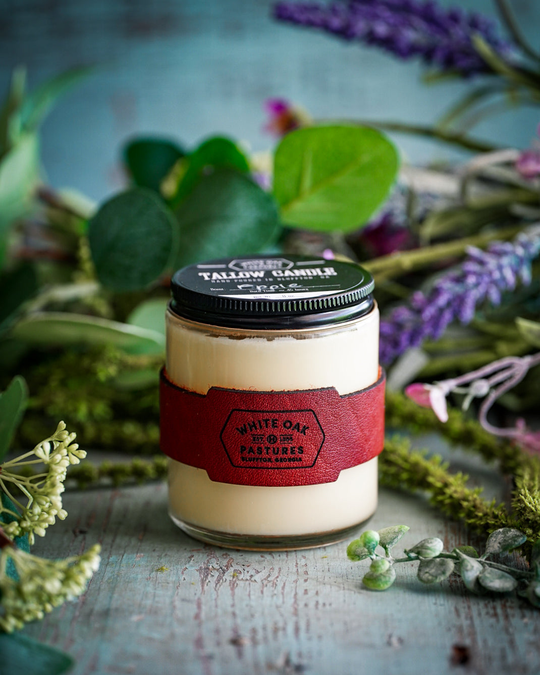 White Oak Pastures Tallow Candle - Thumbnail 3