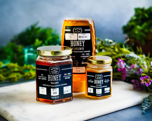 Wildflower Honey from White Oak Pastures 12oz.